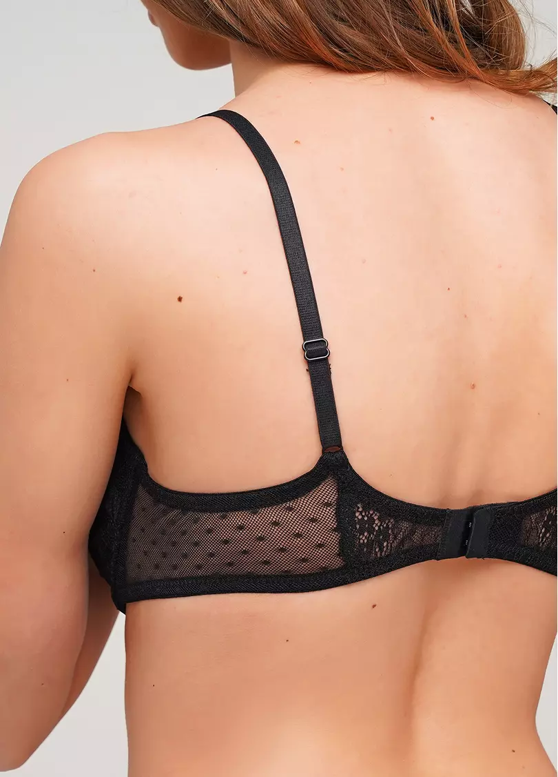 Мереживний бюстгальтер Silvia 1172/21 (чорний)