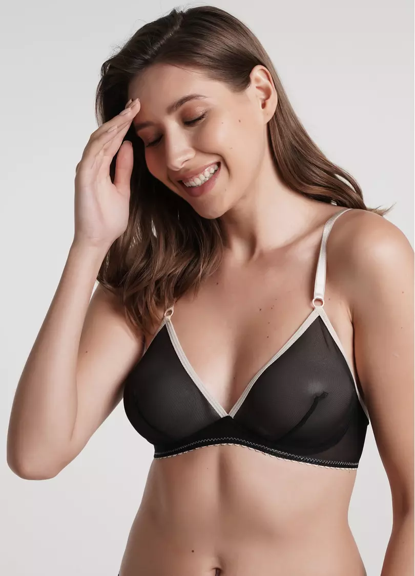 Мягкий бюстгальтер Tatoo 1605/04 black (черный)