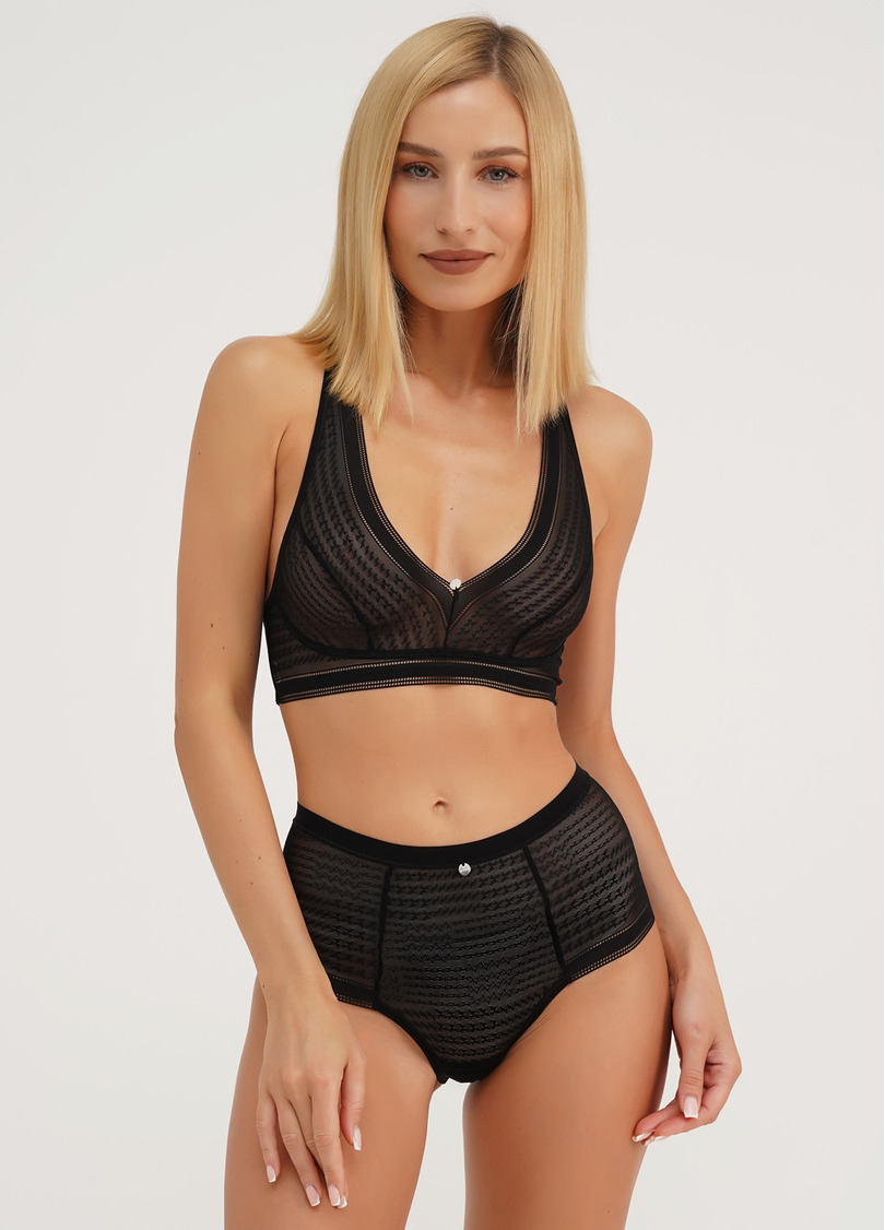 Бюстгальтер браслет без застежек Teresa 1613/31 black (черный)