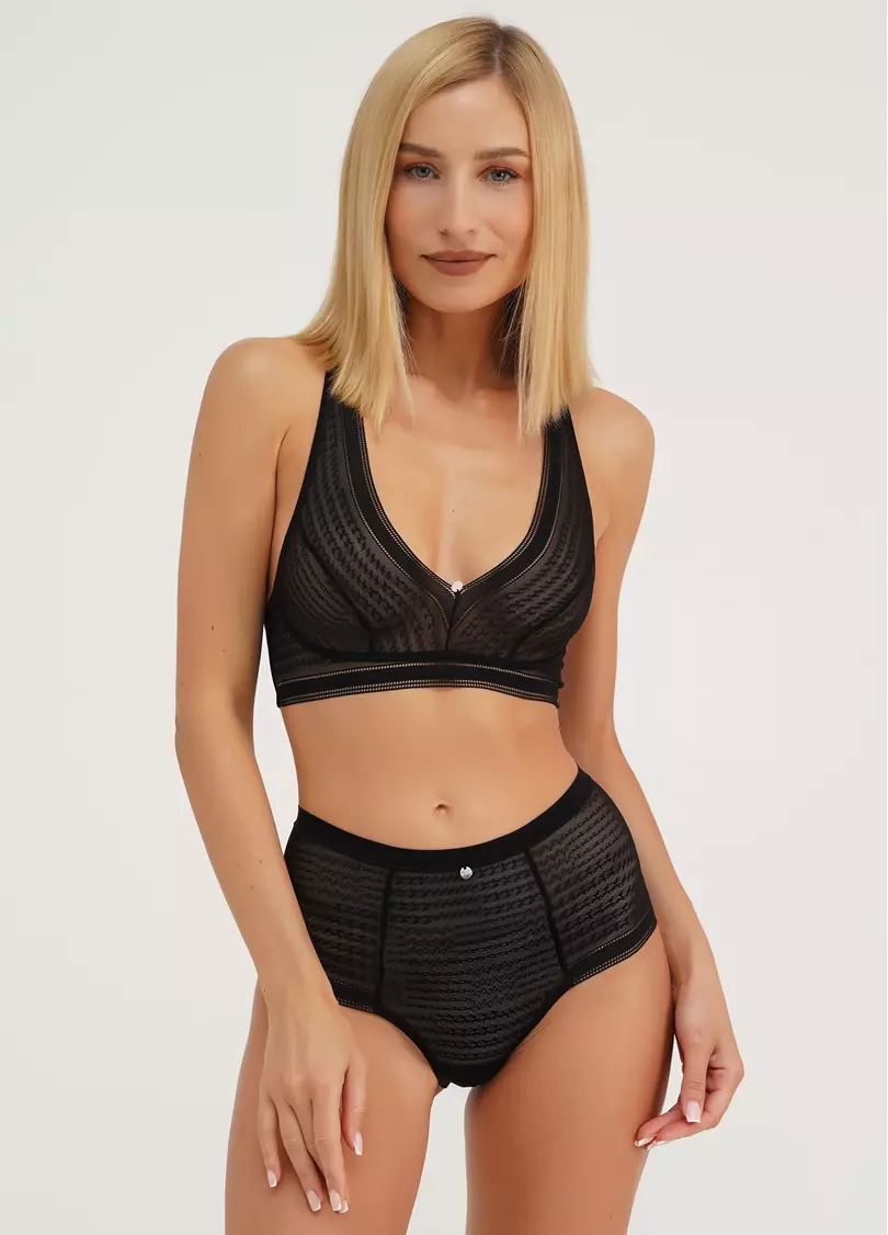 Бюстгальтер браслет без застежек Teresa 1613/31 black (черный)