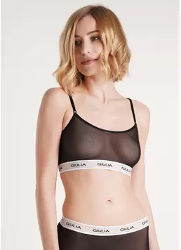 Топ-бралет из сетки TOP NET 4101/40 black (черный) Топ-бралет из сетки TOP NET 4101/40 black (черный)