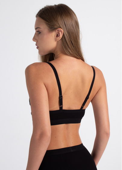 Бюстгальтер топ URBAN RIB 4109/60 black (черный) Бюстгальтер топ URBAN RIB 4109/60 black (черный)