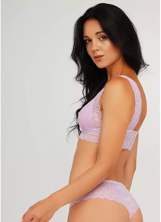 Кружевной бюстгальтер VALENCIA 1603/01 (лиловый)