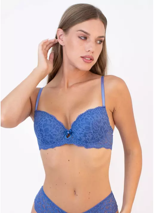 Бюстгальтер с кружевом GARDA 1152/31 french blue (синий)