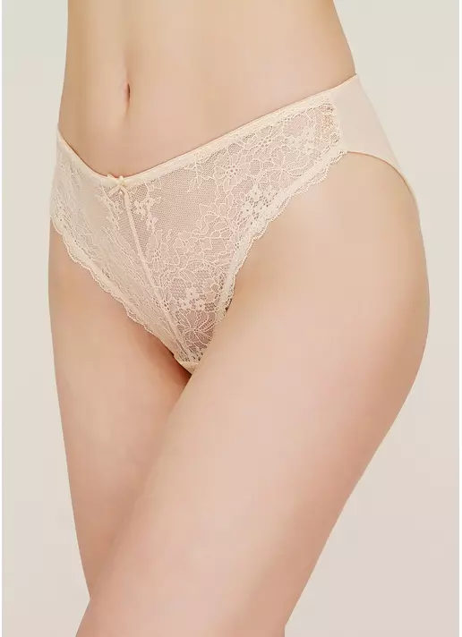 Жіночі мереживні трусики Albina 2309/21 (бежевий)