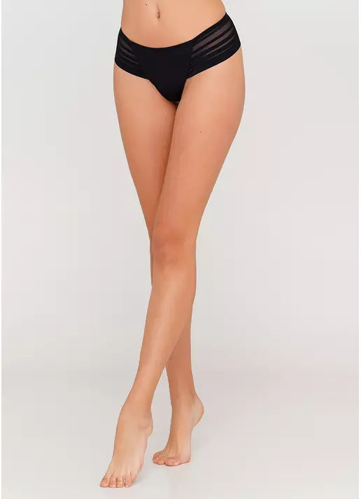 Труси жіночі стрінги Allegra 2201/20 (чорний)