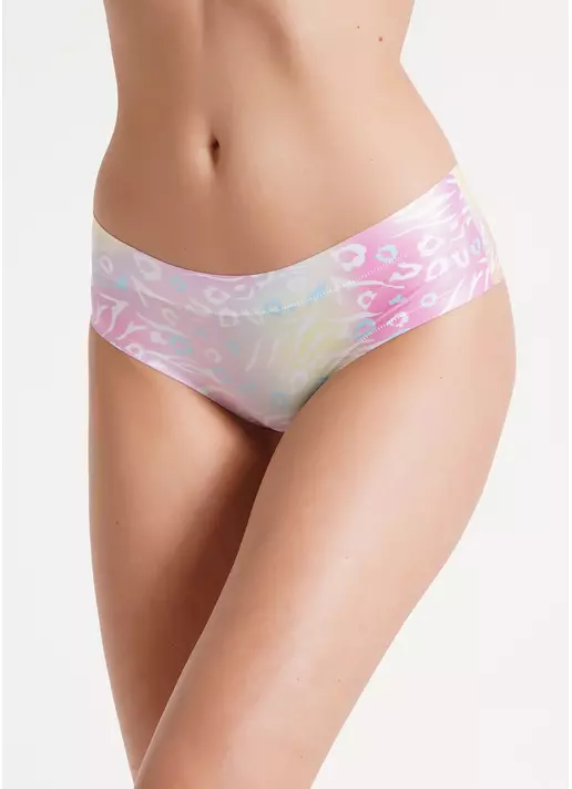 Трусики слипы с анималистическим принтом Animal 2301/20 leo (розовый)