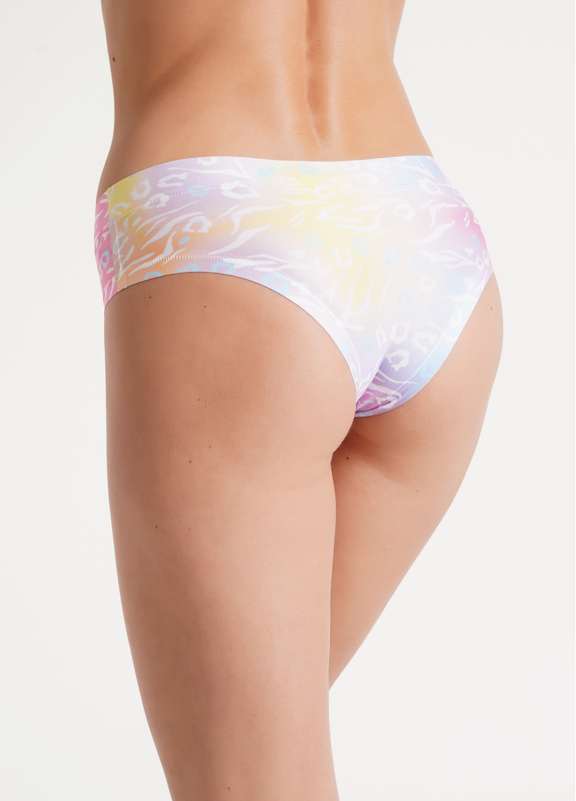 Трусики слипы с анималистическим принтом Animal 2301/20 leo (розовый)