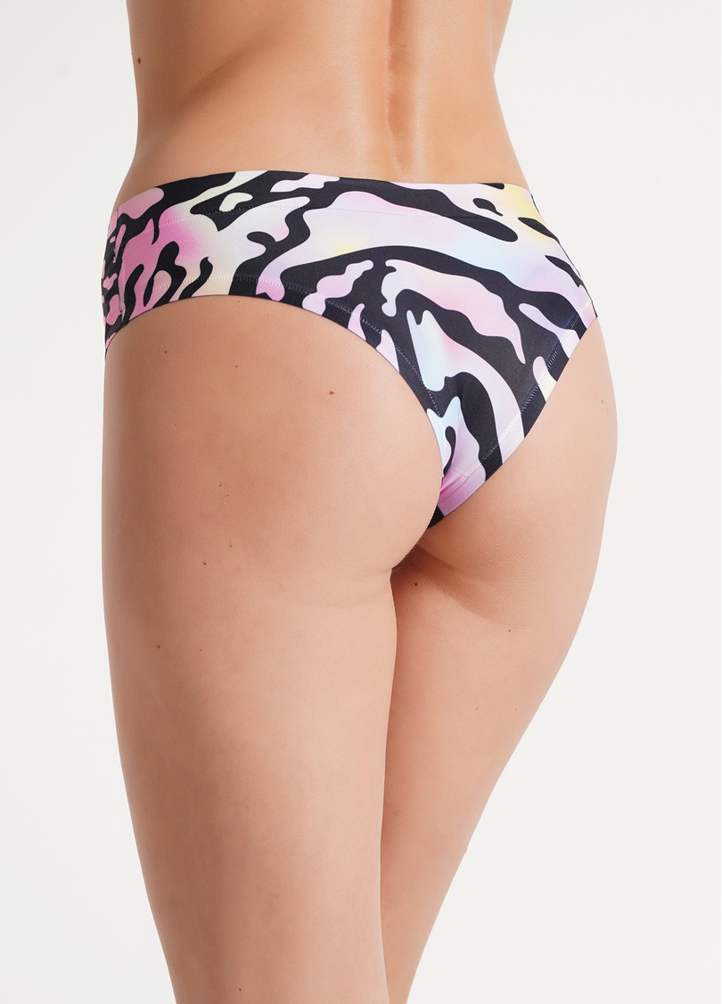 Трусики слипы с анималистическим принтом Animal 2301/20 multi (розовый)