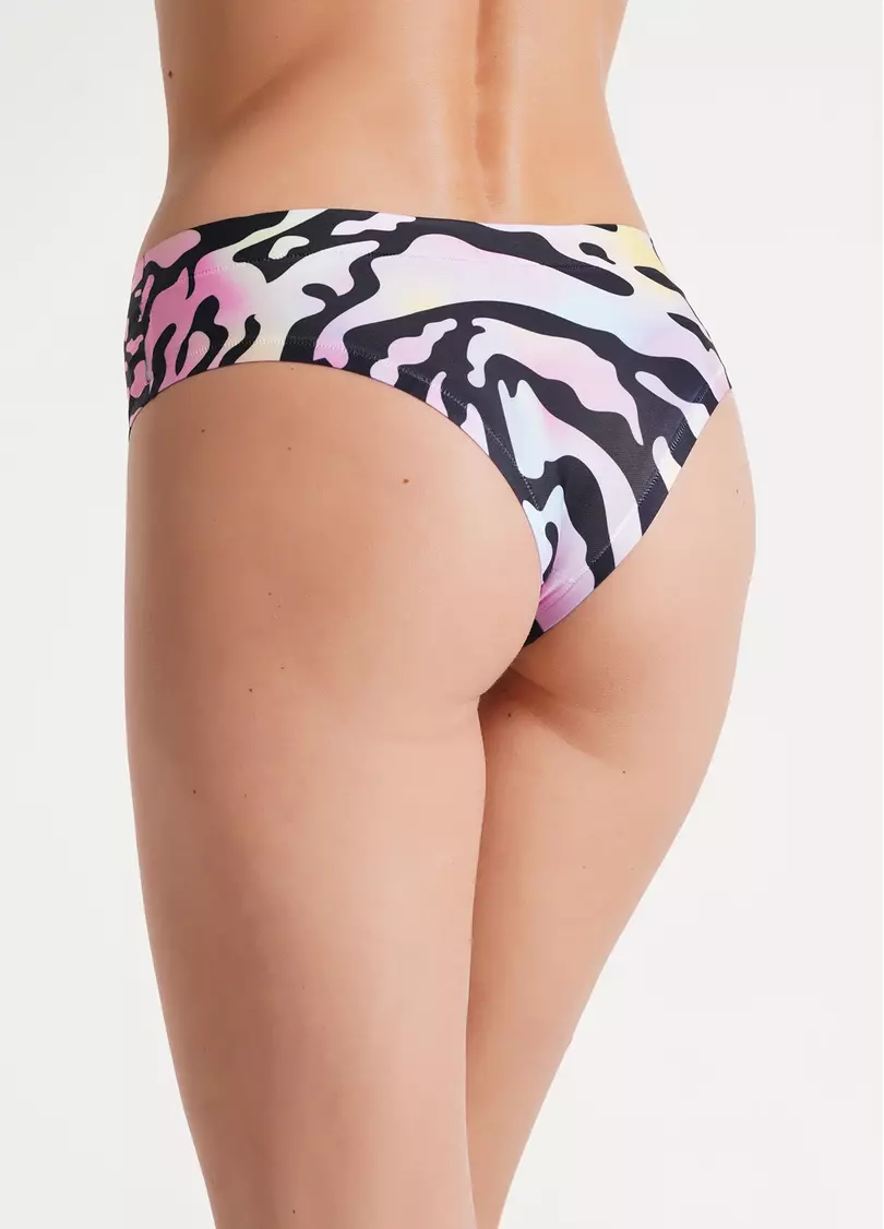 Трусики слипы с анималистическим принтом Animal 2301/20 multi (розовый)