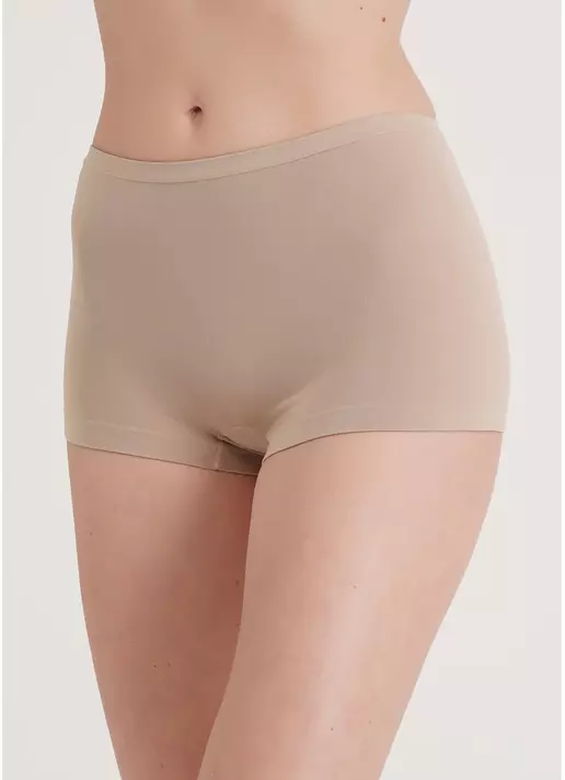 Труси-шортики безшовні BOXER BRIEFS naturale (бежевий)