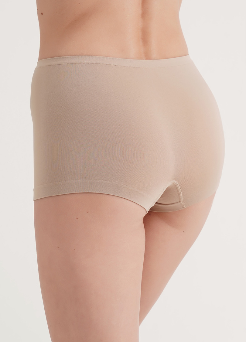 Труси-шортики безшовні BOXER BRIEFS naturale (бежевий)