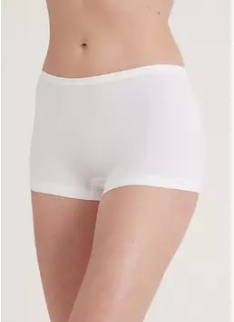 Трусы-шортики бесшовные BOXER BRIEFS white (белый)