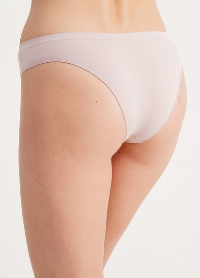 Бесшовные трусы бразилиана BRASILIAN BRIEFS COLOR burnished lilac (розовый)