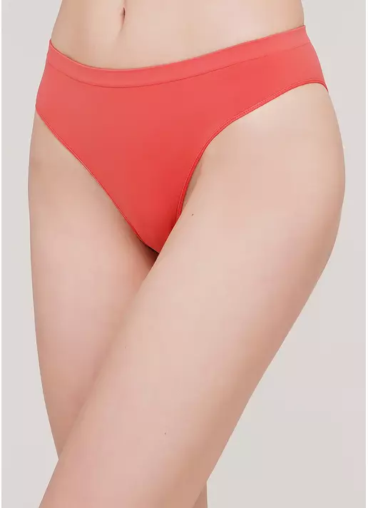 Бесшовные трусы бразилиана BRASILIAN BRIEFS COLOR (коралловый)
