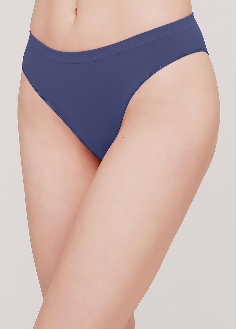 Безшовні труси бразиліана BRASILIAN BRIEFS COLOR deep navy (синій)