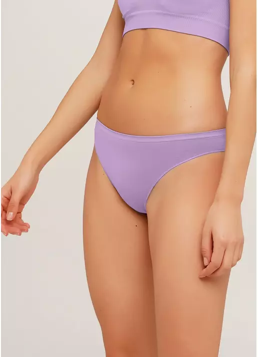 Безшовні труси бразиліана BRASILIAN BRIEFS COLOR orchid bloom (фіолетовий)