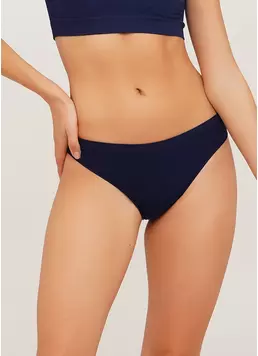 Бесшовные трусы бразилиана BRASILIAN BRIEFS COLOR rhodonite (синий)