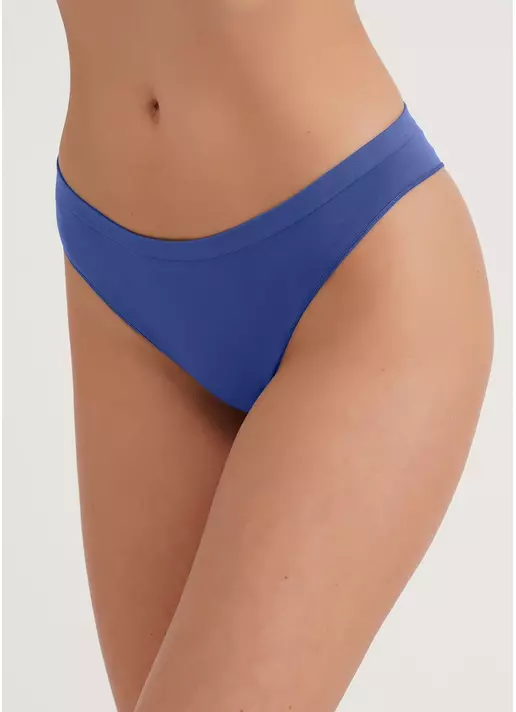 Безшовні труси бразиліана BRASILIAN BRIEFS COLOR skydiver (синій)
