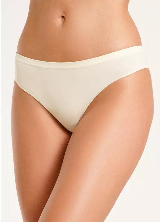 Безшовні труси бразиліана BRASILIAN BRIEFS COLOR vanilla (жовтий)