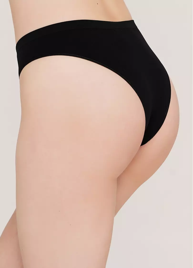 Женские трусы бразилиана BRASILIAN BRIEFS (черный)