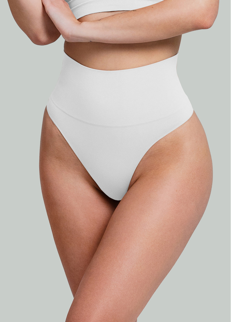 Безшовні бразиліана з легкою корекцією BRASILIAN SHAPEWEAR white (білий)