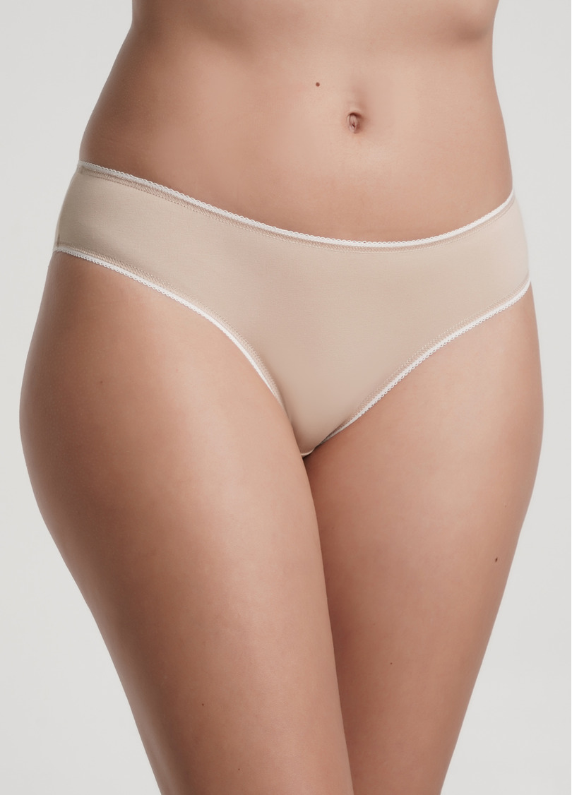 Трусики из хлопка слипы Basic 2301/60 beige (бежевый)