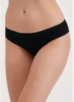 Трусики из хлопка слипы Basic 2301/60 black (черный)