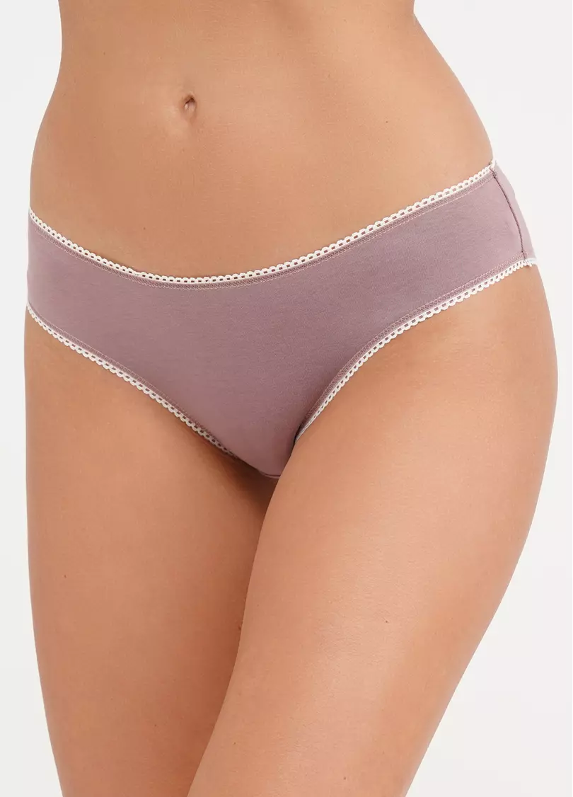 Трусики из хлопка слипы Basic 2301/60 light powder (розовый)