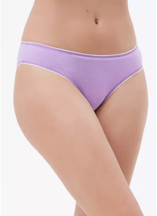 Трусики з бавовни сліпи Basic 2301/60 lilac (фіолетовий)