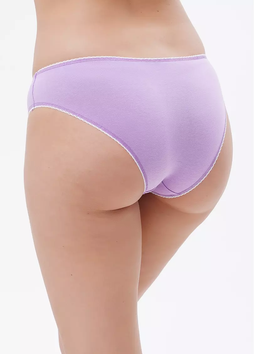 Трусики из хлопка слипы Basic 2301/60 lilac (фиолетовый)