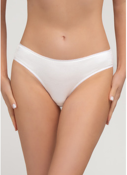 Трусики з бавовни сліпи Basic 2301/60 milk (білий) Трусики з бавовни сліпи Basic 2301/60 milk (білий)
