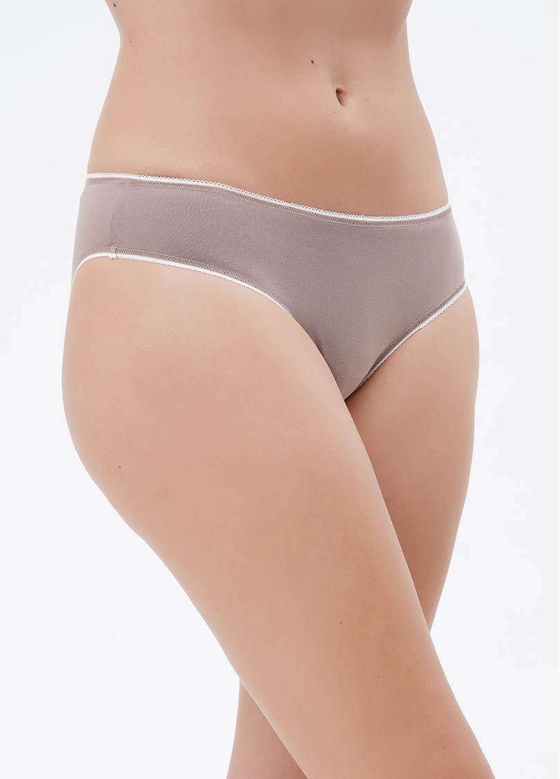 Трусики из хлопка слипы Basic 2301/60 mokko (коричневый)