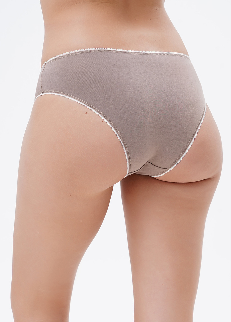 Трусики из хлопка слипы Basic 2301/60 mokko (коричневый)