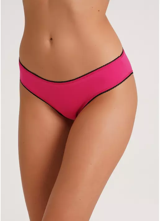 Трусики из хлопка слипы Basic 2301/60 raspberry (розовый)