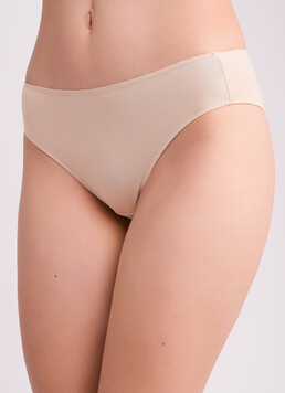 Труси бразиліана бавовняні Basic chic 2237/60 beige (бежевий)