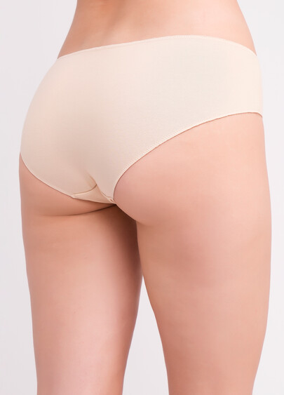 Труси сліпи з бавовни Basic chic 2318/60 beige (бежевий)