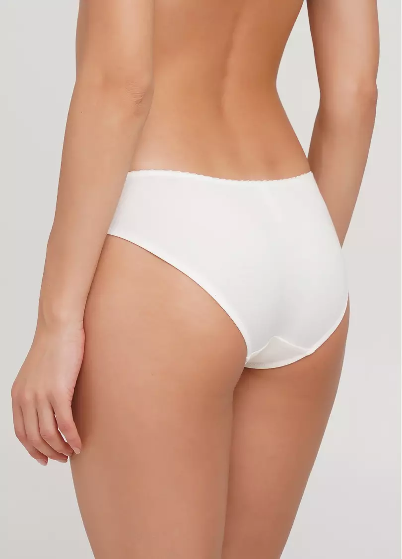 Классические трусики слипы Basic cotton 2301/60 ivory (белый)