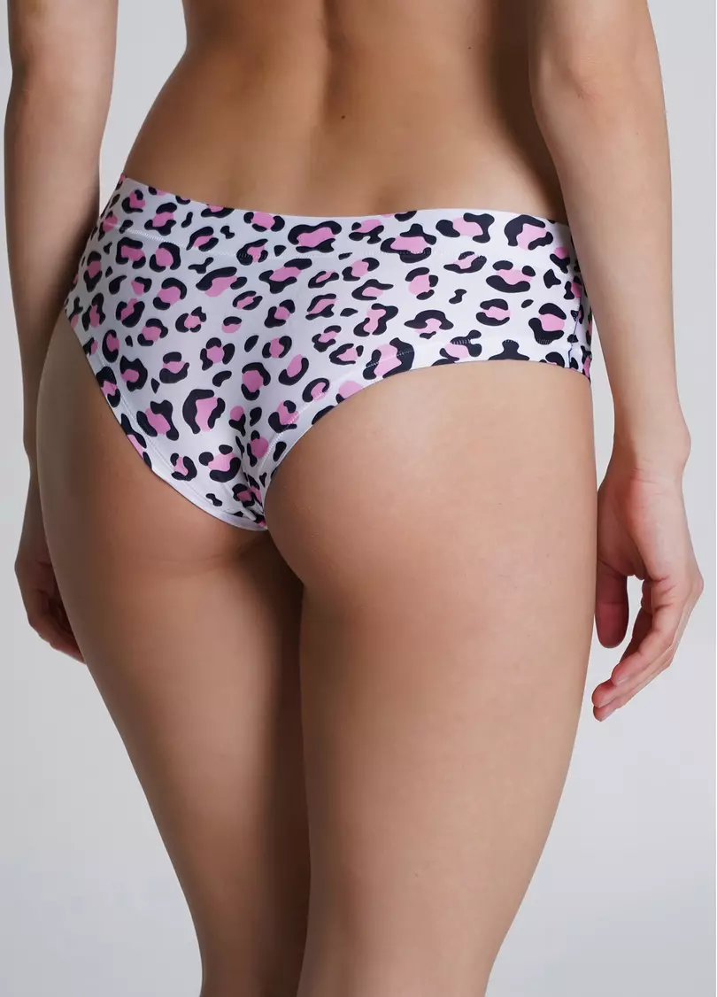 Принтованные трусики слипы леопардовые Be my Valentine 2301/20 leo pink (розовый)