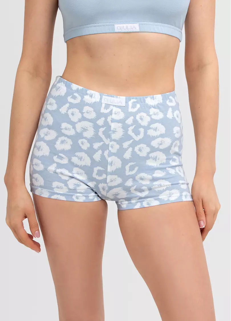 Жіночі боксери COTTON BLOOM 2402/60 ballad blue leo (блакитний)