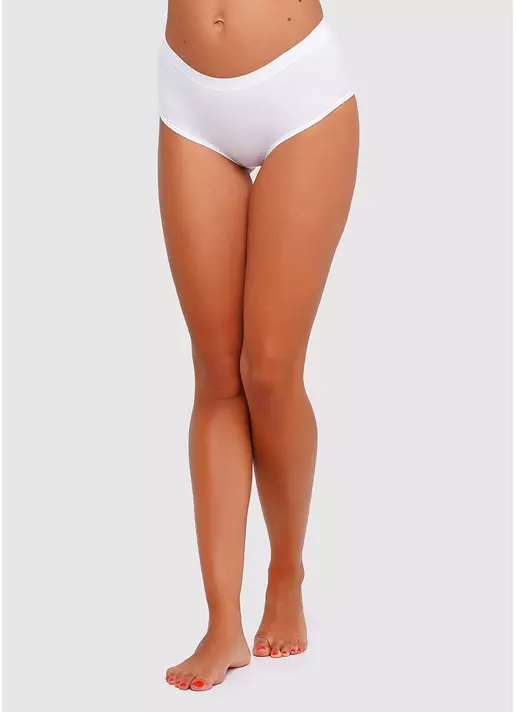 Безшовні  хіпстери CULOTTE VITA BASSA bianco (білий)