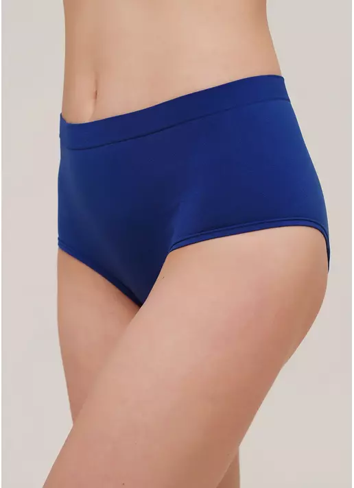 Бесшовные  хипстеры CULOTTE VITA BASSA dark blue (синий)