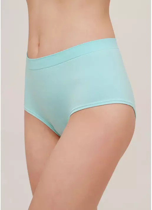Бесшовные хипстеры CULOTTE VITA BASSA tanager turquoise (голубой)