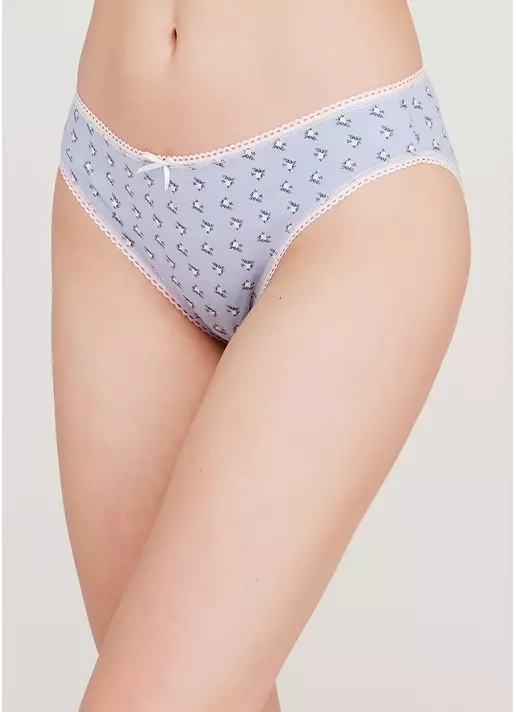 Хлопковые трусики слипы Florian 2301/60 (голубой)