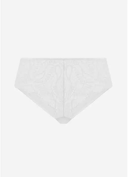 Трусы бразилиана из кружева и сетки GRACE 2233/41 white (белый)