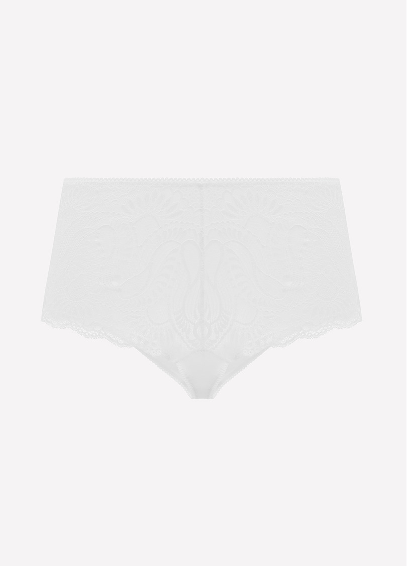 Труси сліп з мережива та бавовни GRACE 2315/35 white (білий)