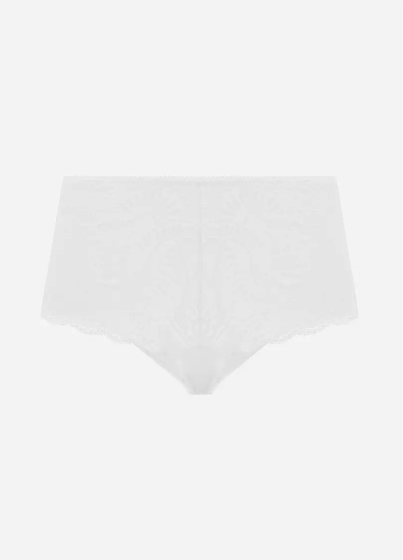 Труси сліп з мережива та бавовни GRACE 2315/35 white (білий)