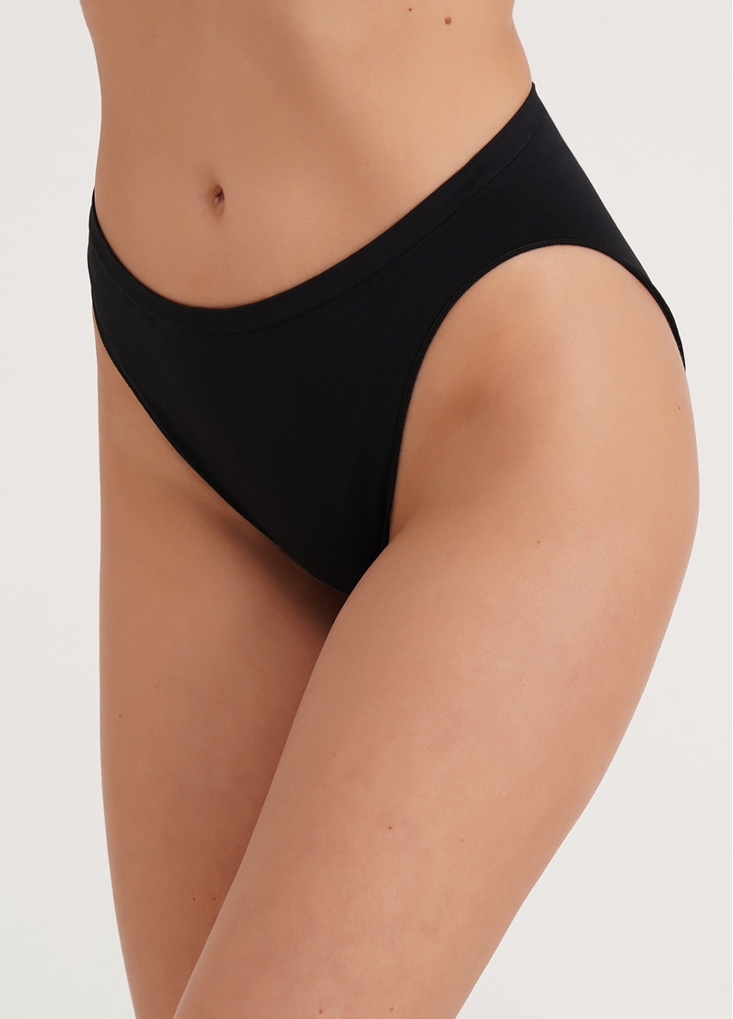 Жіночі труси сліпи HI-LEG BRIEFS (чорний)