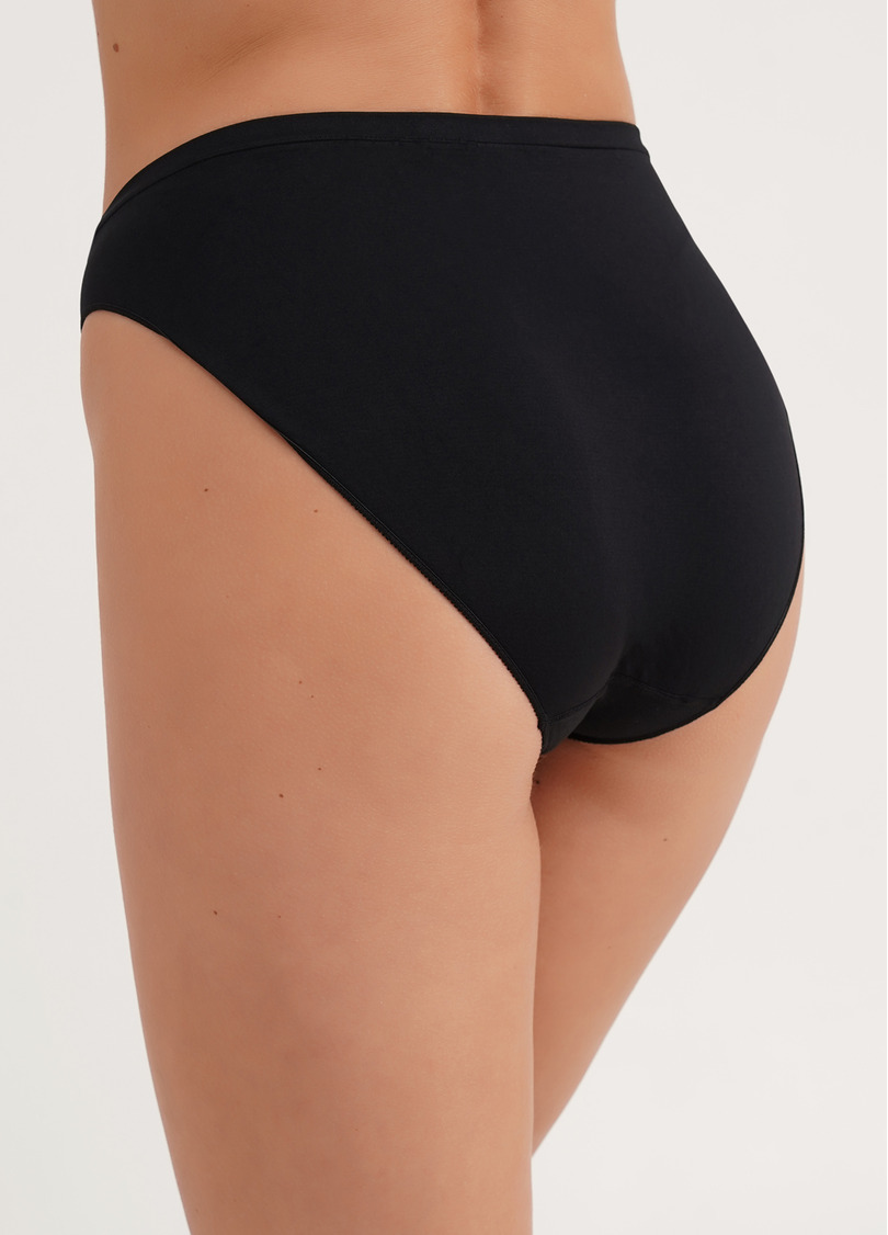 Жіночі труси сліпи HI-LEG BRIEFS (чорний)