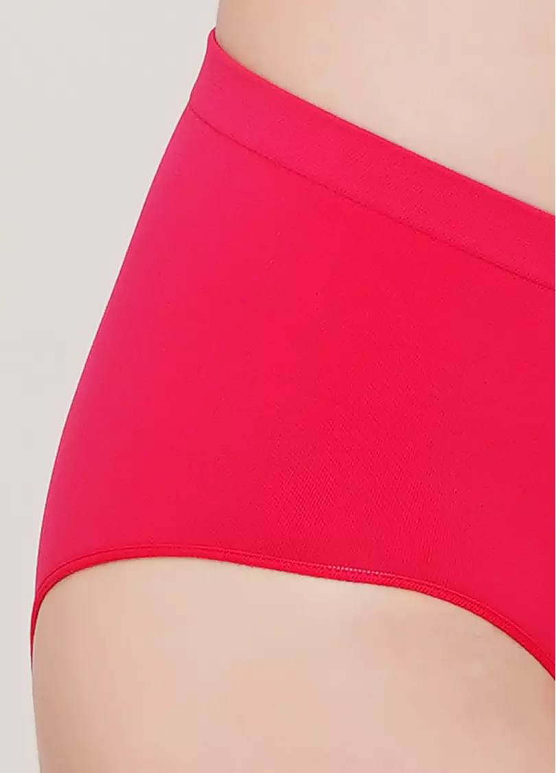 Бесшовные трусы полушортики HIPSTER BRIEFS COLOR (розовый)